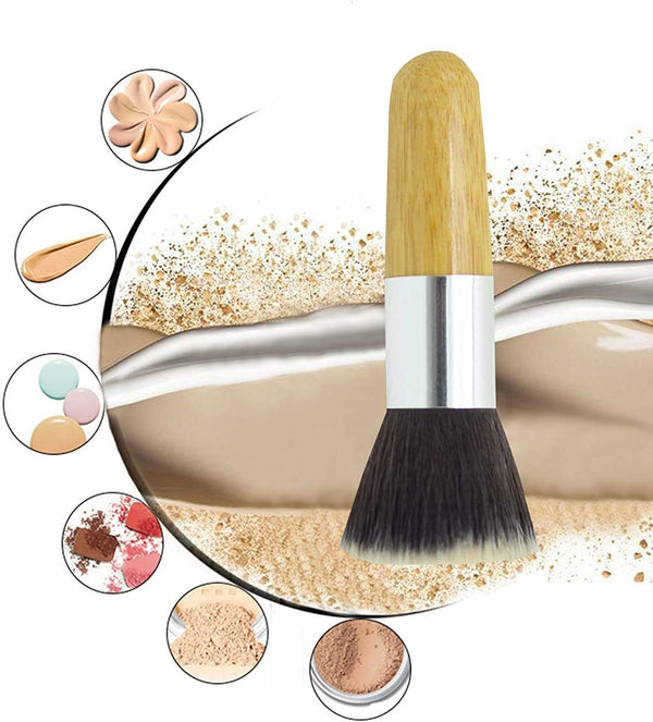 Electomania Bamboo Portable Powder Makeup Brush