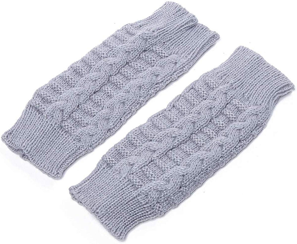 Electomania® Knitted Woollen Warm and Comfortable Fingerless Gloves Thermal Mittens Winter Gloves Accessories Hand Warmer Gloves