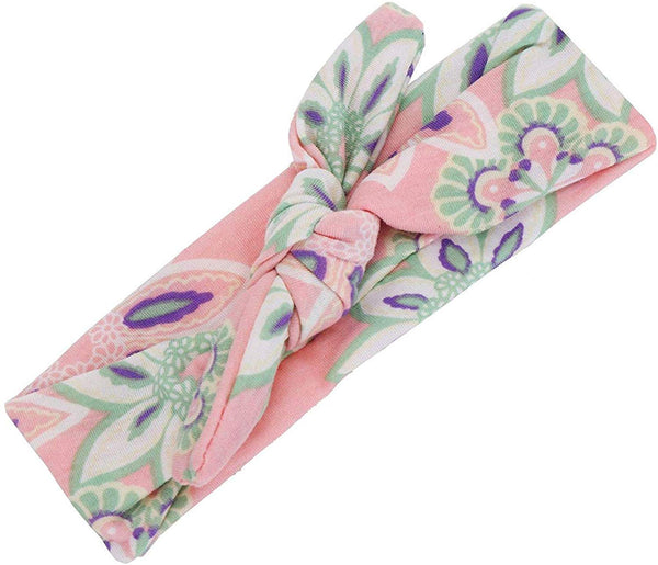 Electomania 3 Pieces Baby Headbands Elastic Rabbit Ears Bow Knot（multicolor）