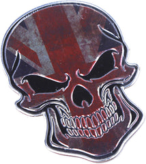 Electomania Skull Metal Head Car Sticker Car Styling Decal Reflective Car & Bike Sticker 3D Metal Logo Sticker Car Motorcycle Badge Emblem (Britain)