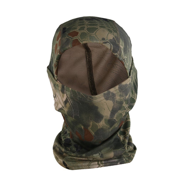Electomania Nylon Quick Dry Neck Warmer Hood Balaclava Full Face Mask (Camouflage)