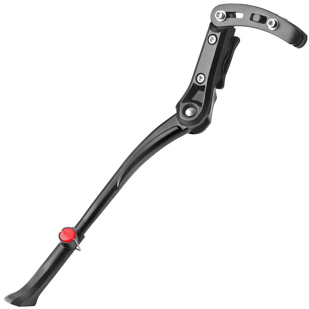Electomania® Universal 24'-29'' Adjustable Aluminum MTB Road Bicycle Kickstand (Black)