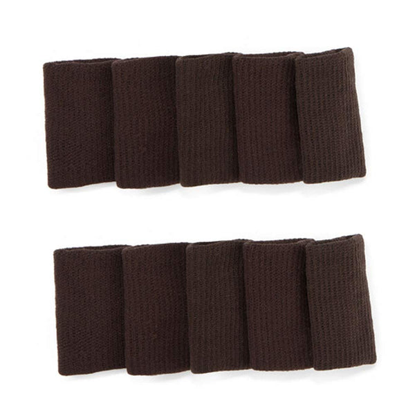 Electomania Finger Support Sleeve Protector with Cushion Pressure for Outdoor Sports (10 in 1 Set)