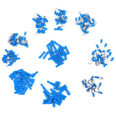 Electomania 480-Piece Insulated Electrical Wire Terminals Crimp Connector Spade (Multicolour)