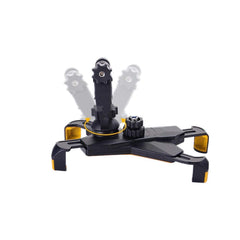 Electomania Bike Phone Mount Holder-Mounted on Bicycle and Motorcycle Handlebar 4.5-7 Inches Suitable Compatible Any Smart Cell Phone No Tool Installation (Yellow)