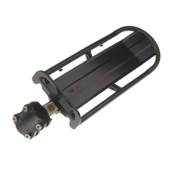 Electomania® Adjustable Bicycle Rear Carrier Cargo Racks Seat Shelf Mountain Cycling Bike Road Bicycle Black Bicycle Rack 1 piece (Black)