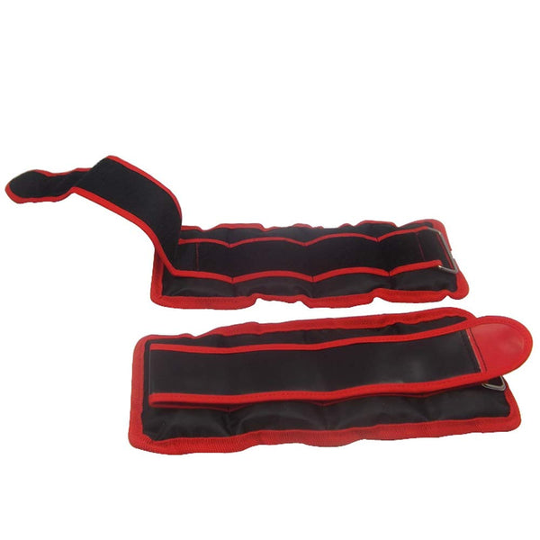 Electomania 1 Pair Ankle/Wrist Weights Soft Adjustable Suitble Strap Running Walking Exercise and Resistance Training (3KG)