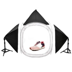 Electomania® Collapsible Light Ten Studio Soft Box Shooting Tent Softbox Cube Box 60X60X60 cm